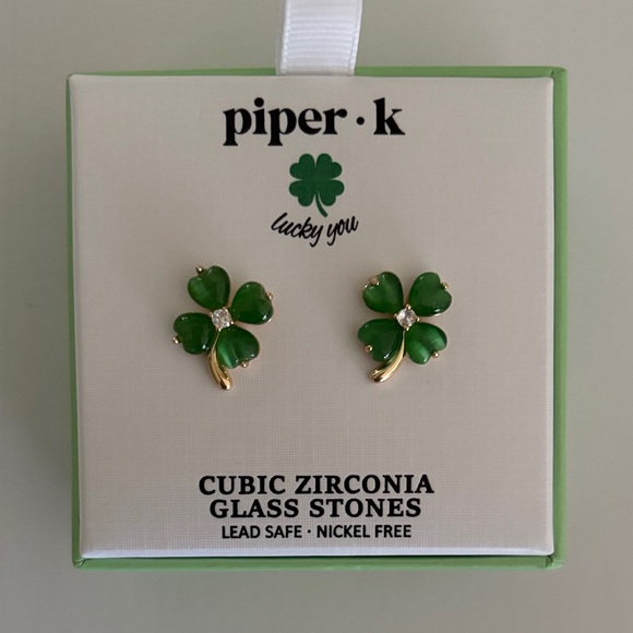 Piper K Jewelry - ☀️Piper K  Clover 🍀 Earrings
